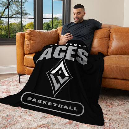 Las Vegas Aces official silk touch throw blanket Lifestyle