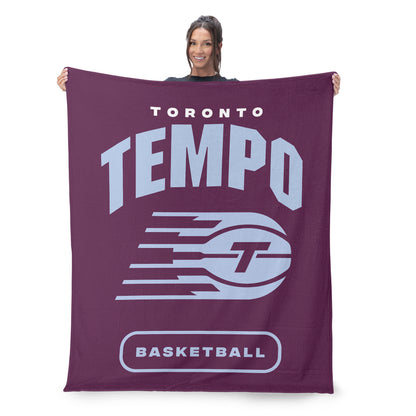 Toronto Tempo large silk touch throw blanket
