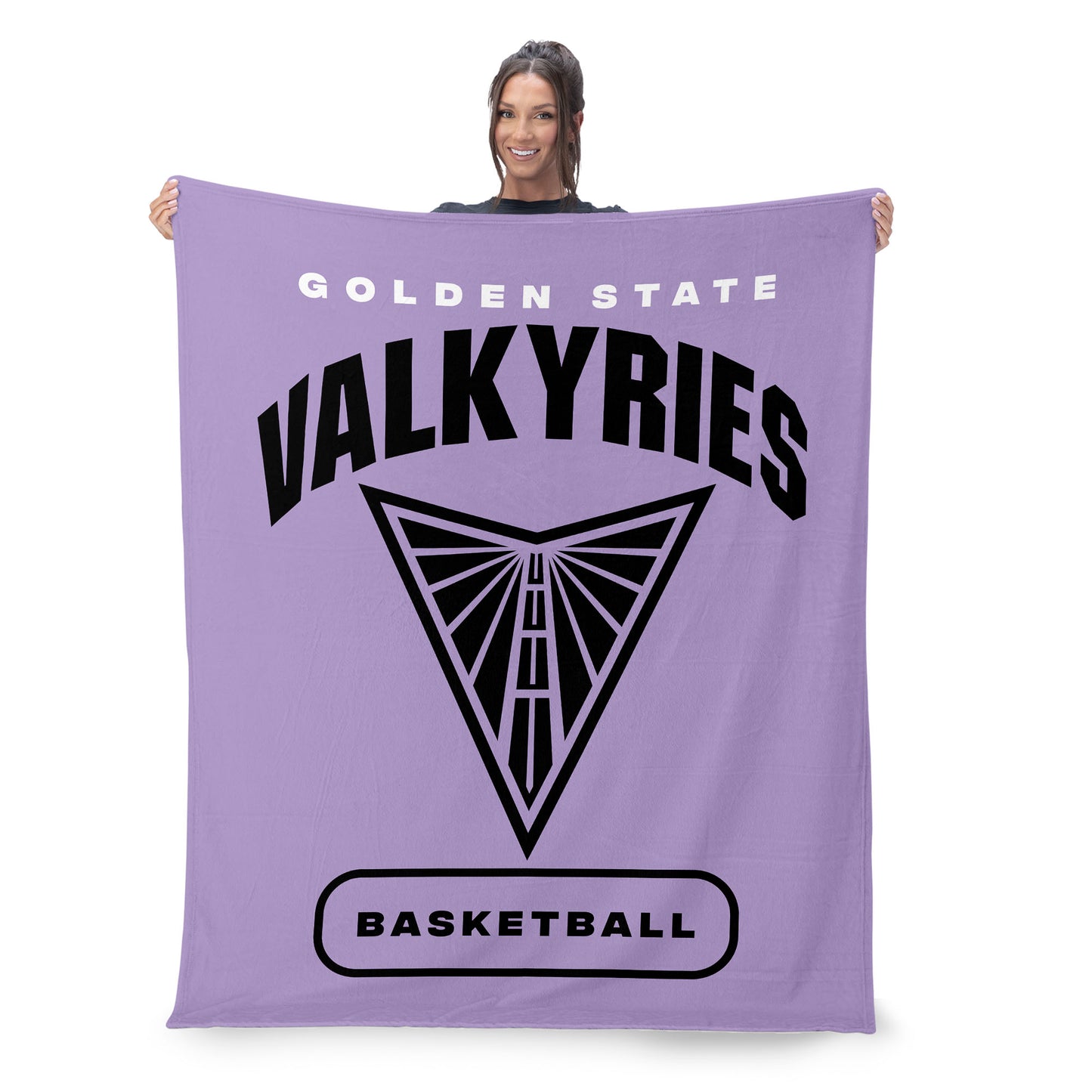 Golden State Valkyries large silk touch throw blanket