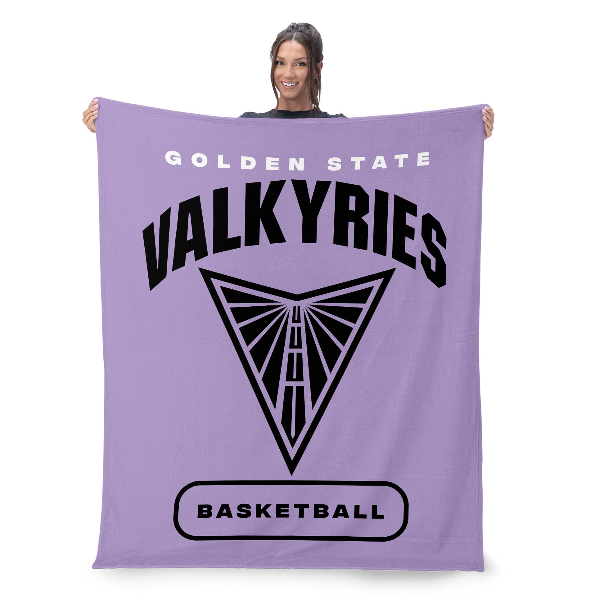 Golden State Valkyries large silk touch throw blanket