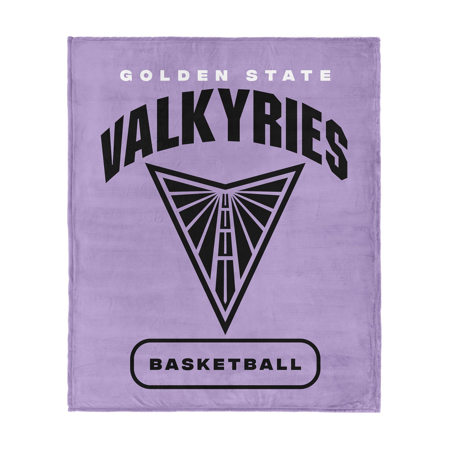 Golden State Valkyries official silk touch throw blanket