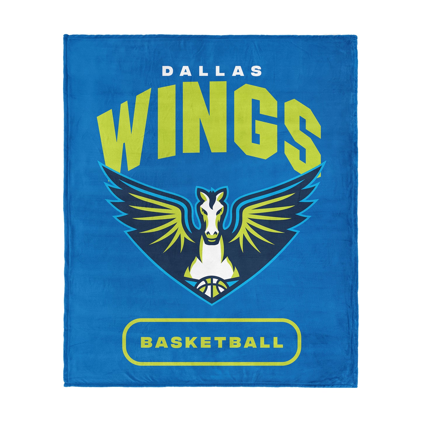 Dallas Wings official silk touch throw blanket