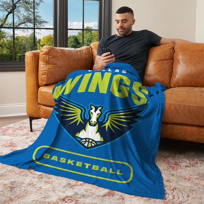 Dallas Wings official silk touch throw blanket Lifestyle