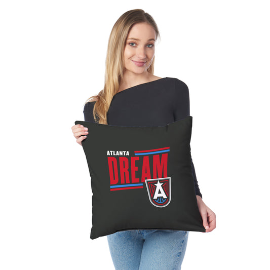 Atlanta Dream WNBA Throw Pillow Lifestyle