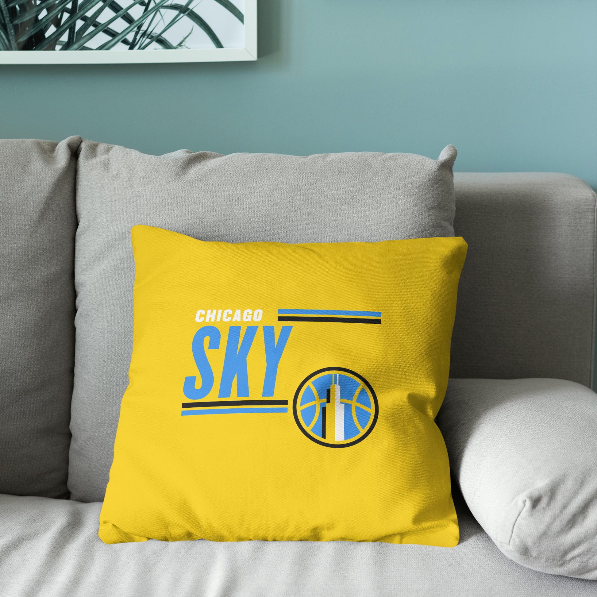 Chicago Sky Lifestyle Pillow