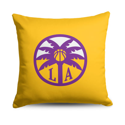 Los Angeles Sparks WNBA Throw Pillow