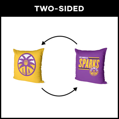 Los Angeles Sparks double sided Throw Pillow
