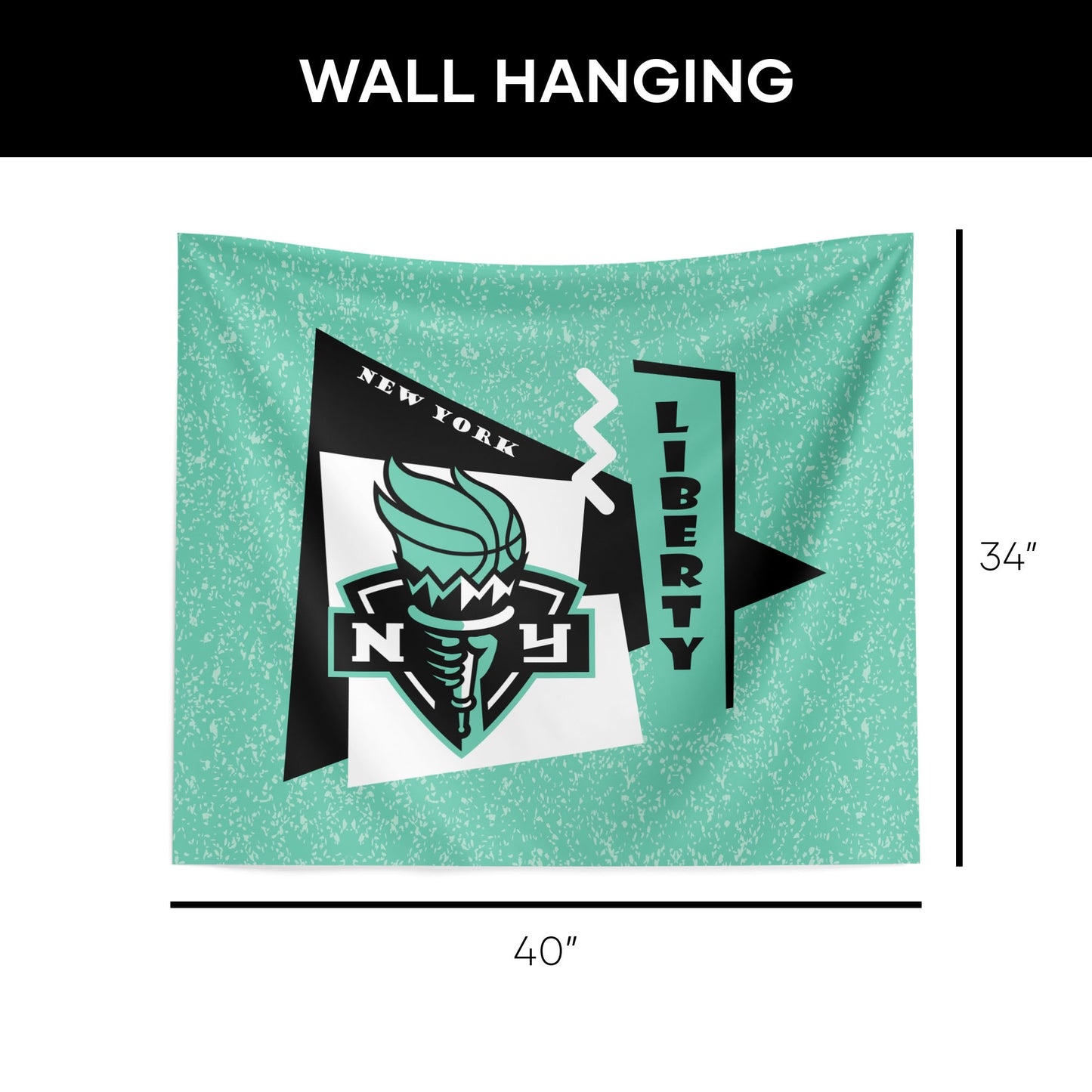 New York Liberty Premium Wall Hanging Dimensions