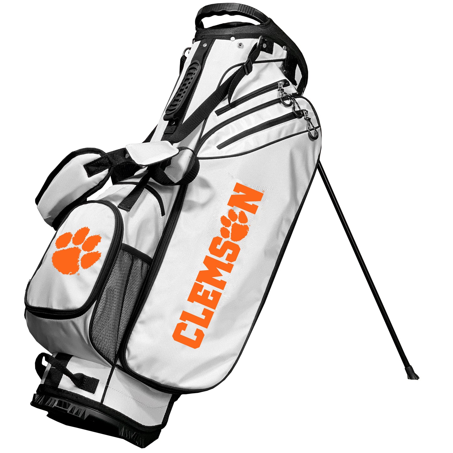 Clemson Tigers White Birdie Golf Bag