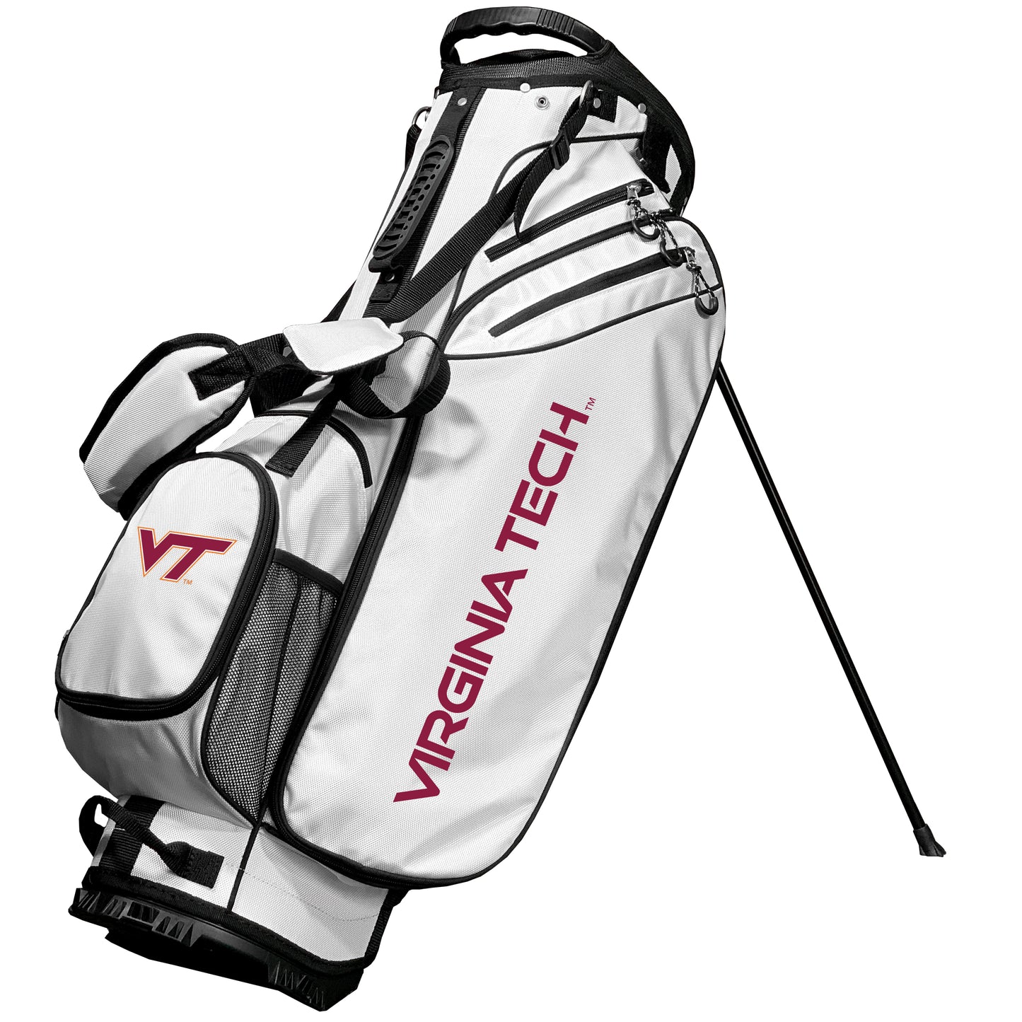 Virginia Tech Hokies White Birdie Golf Bag