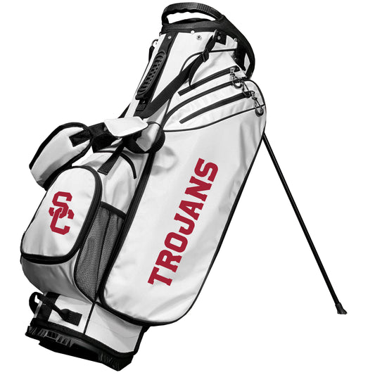 USC Trojans White Birdie Golf Bag