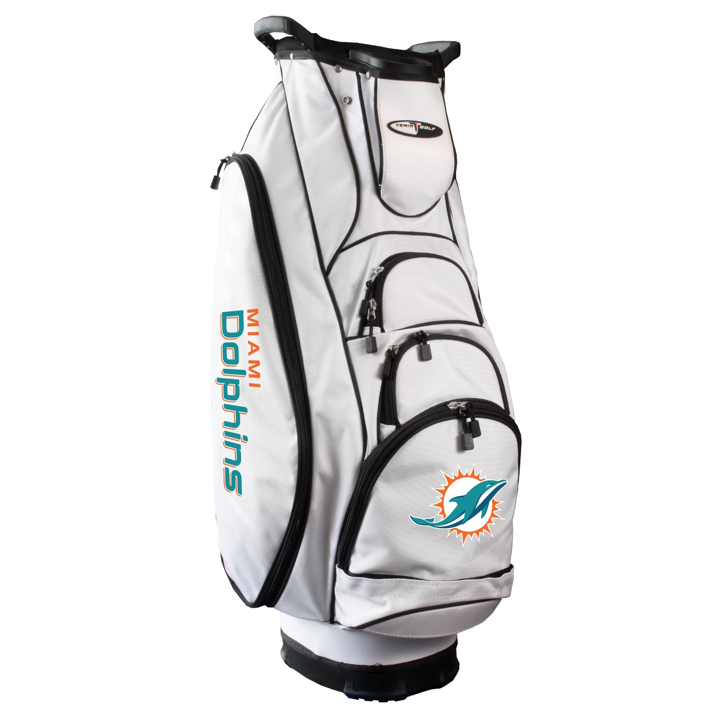 Miami Dolphins White Albatross Golf Bag