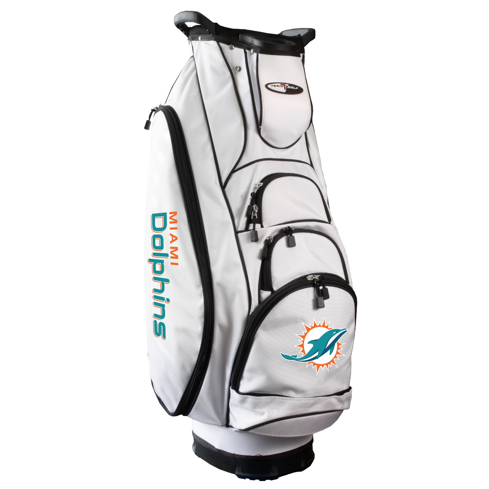 Miami Dolphins White Albatross Golf Bag