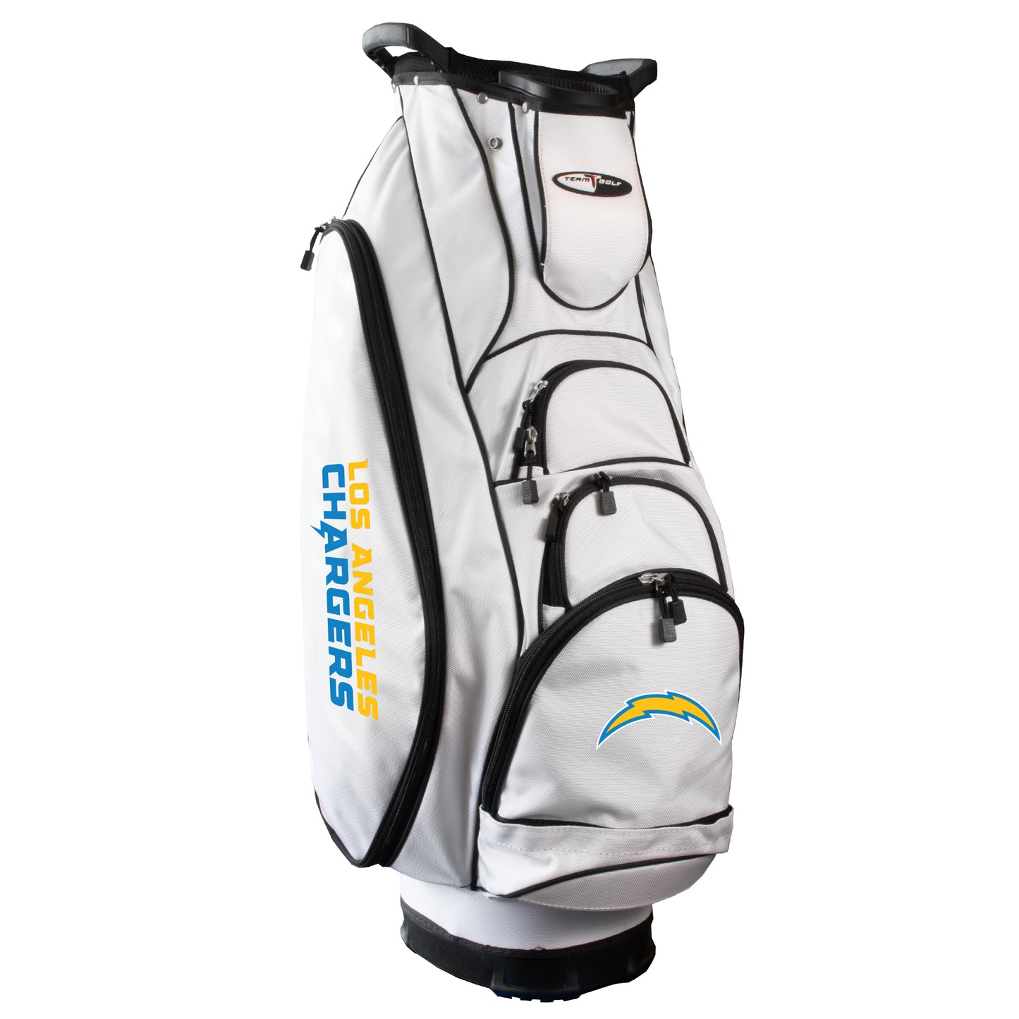 Los Angeles Chargers White Albatross Golf Bag