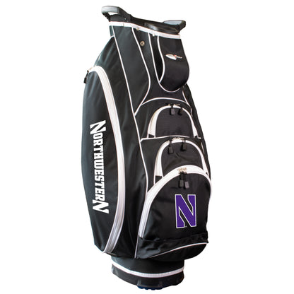 Northwestern Wildcats Black Albatross Golf Bag