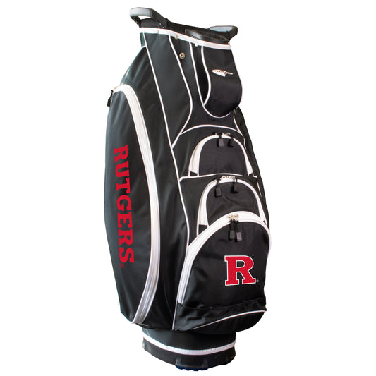 Rutgers Scarlet Knights Black Albatross Golf Bag