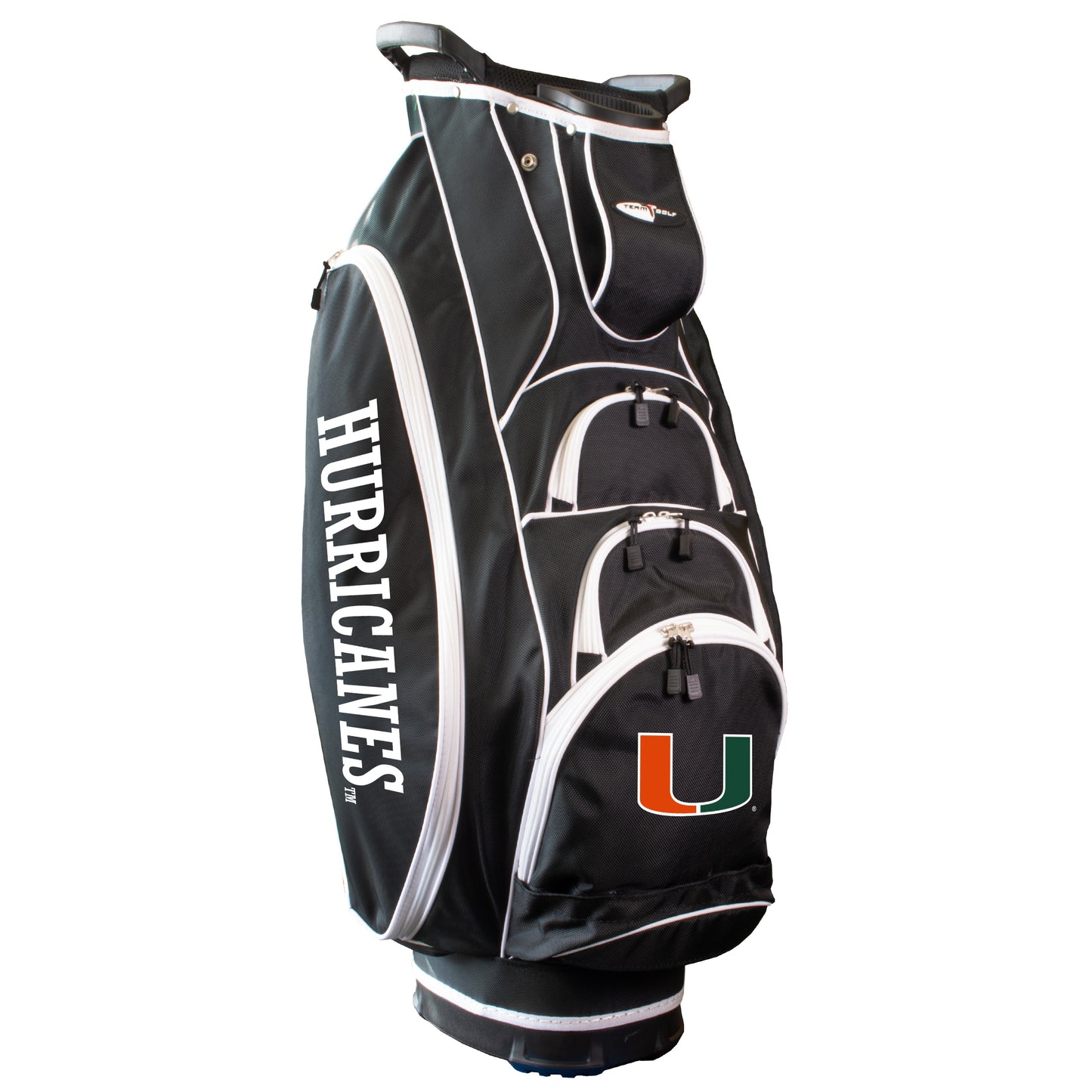 Miami Hurricanes Black Albatross Golf Bag