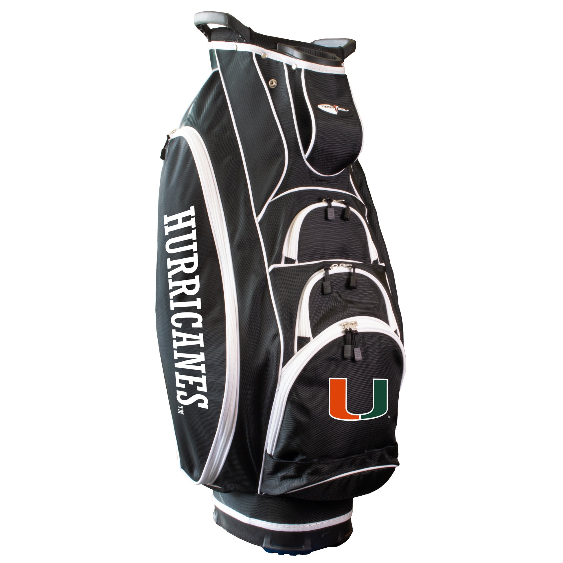 Miami Hurricanes Black Albatross Golf Bag