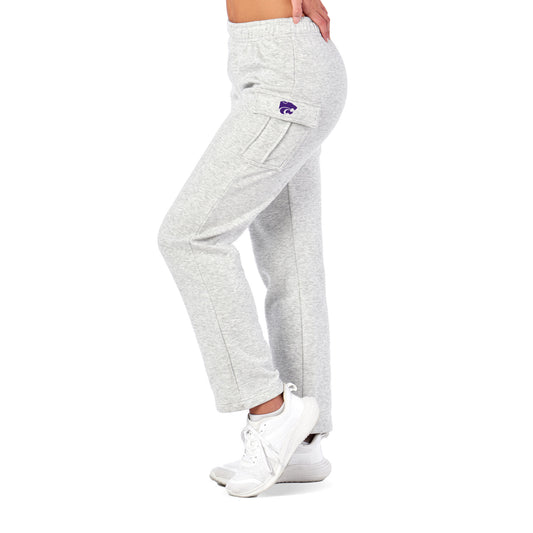Kansas State Wildcats grey sweat pants