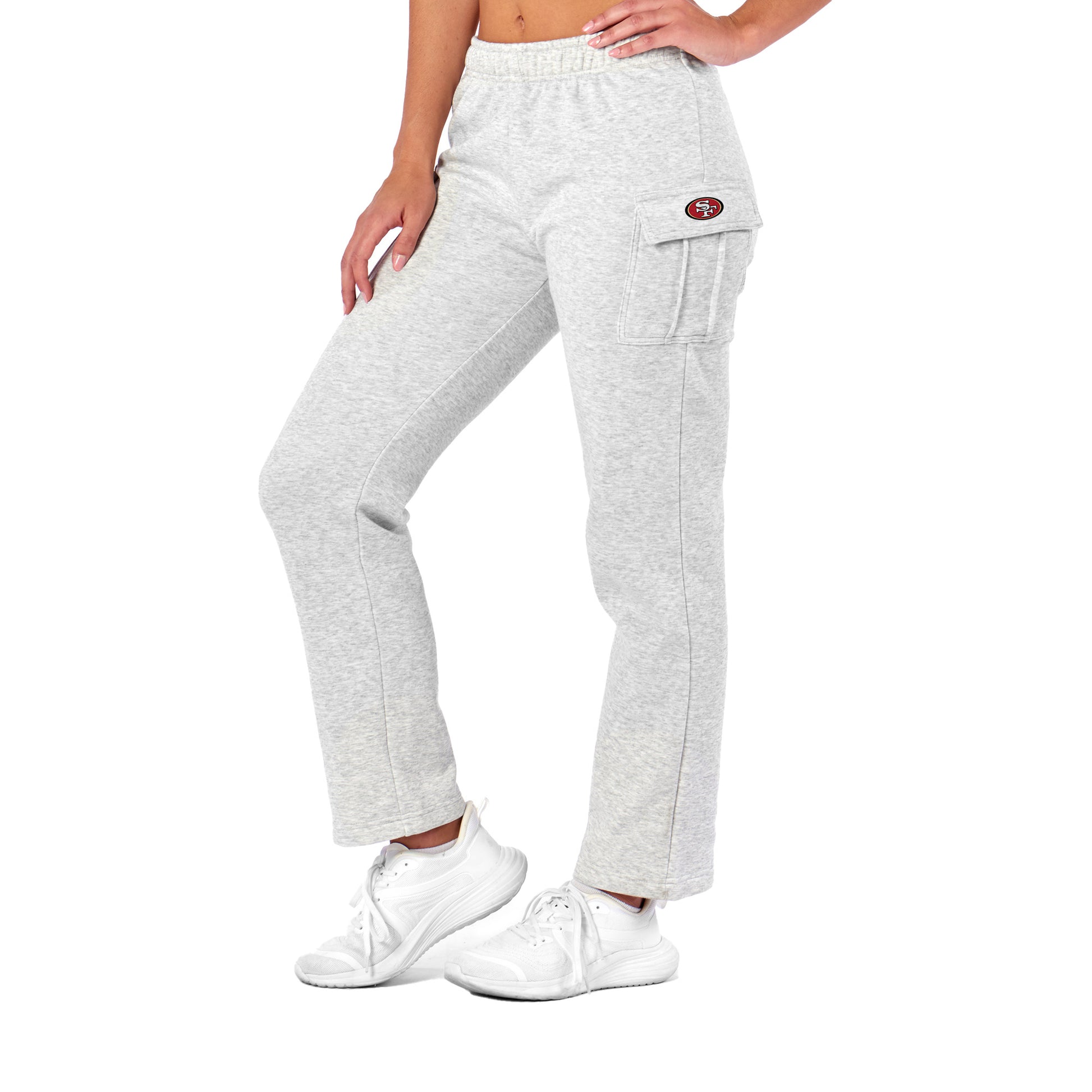 San Francisco 49ers grey sweat pants