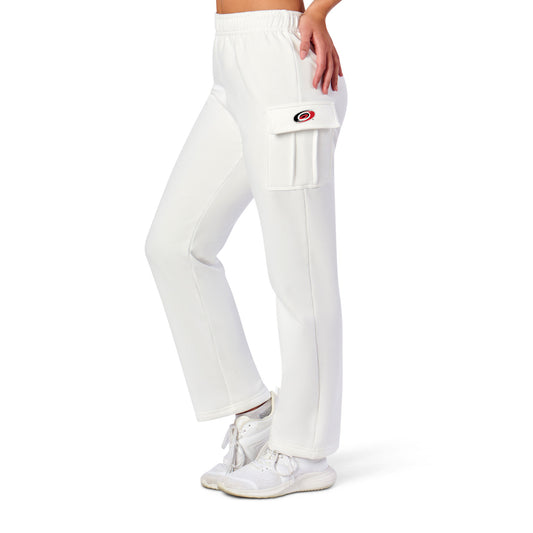 Carolina Hurricanes white sweat pants