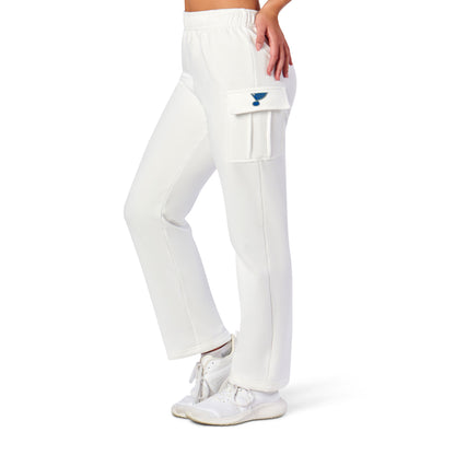 St. Louis Blues white sweat pants