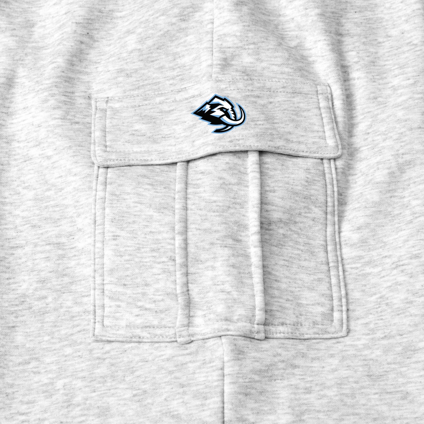 Utah Mammoth grey sweat pants logo