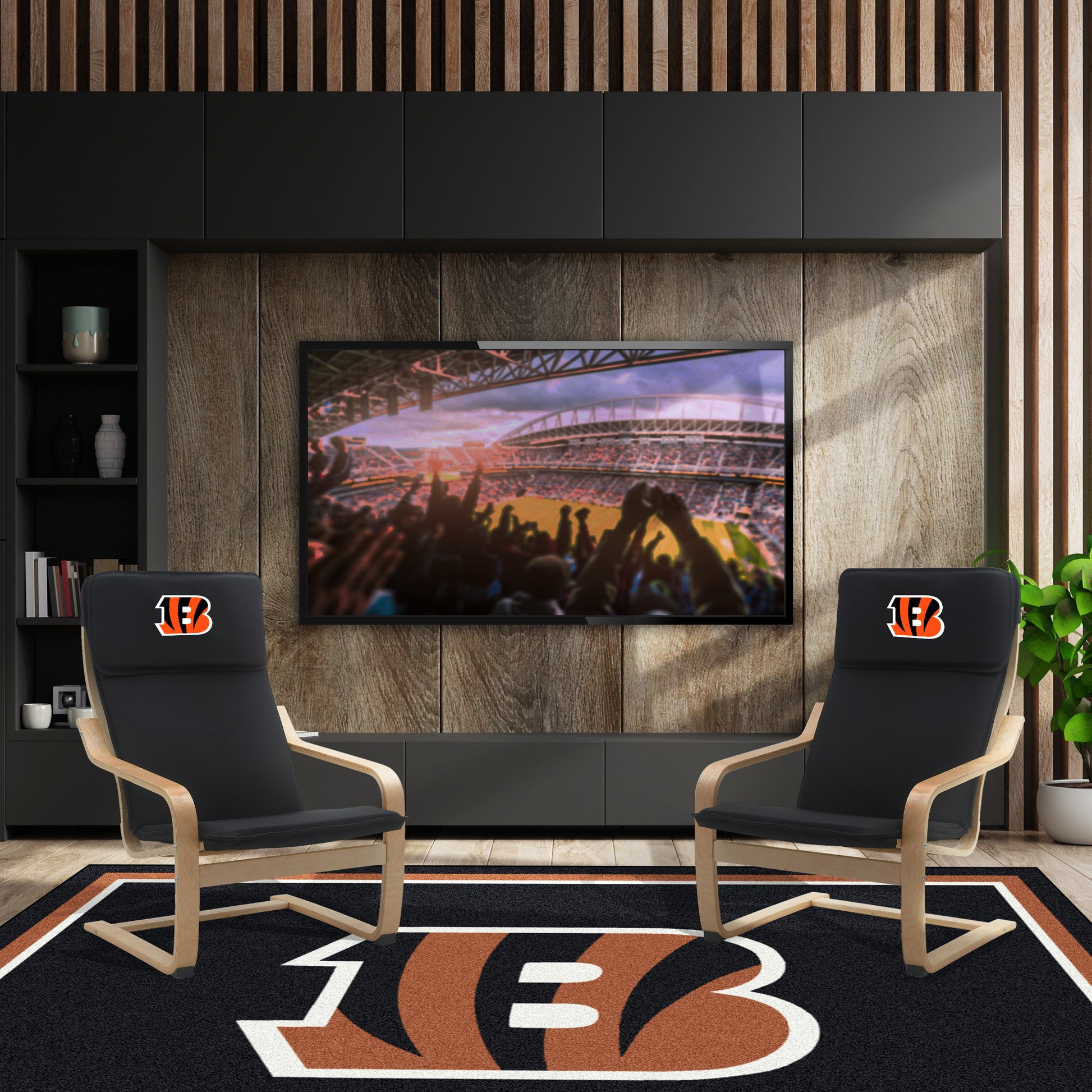 Cincinnati Bengals side chairs