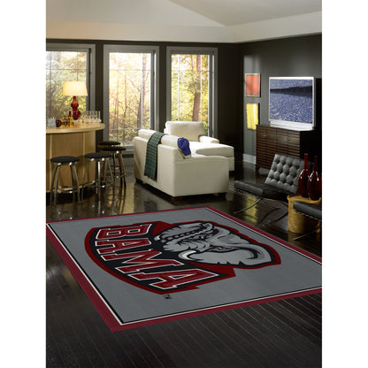 Alabama Crimson Tide spirit style area rug life