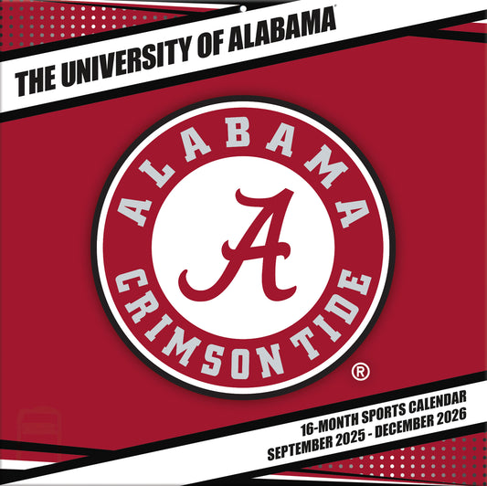 Alabama Crimson Tide Team Photos Wall Calendar