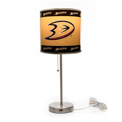 Anaheim Ducks table lamp