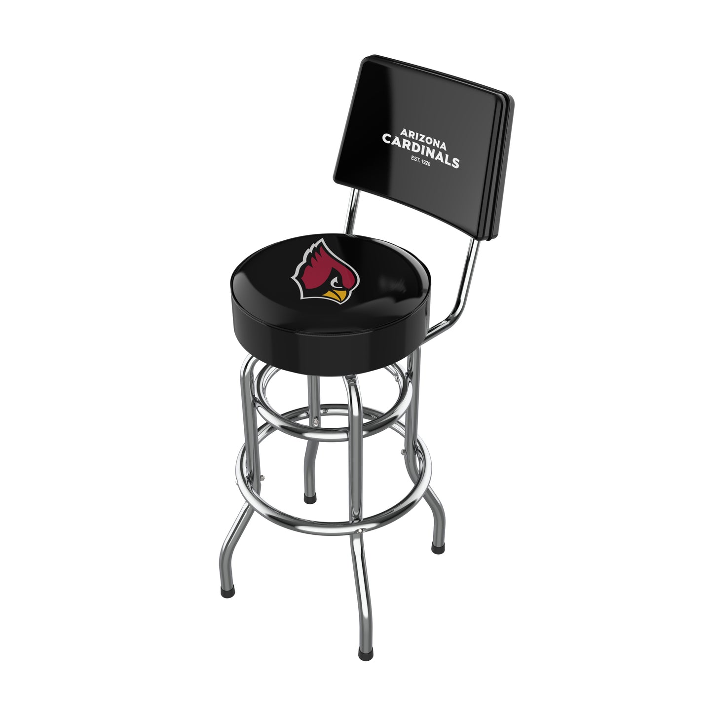 Arizona Cardinals Chrome Barstool