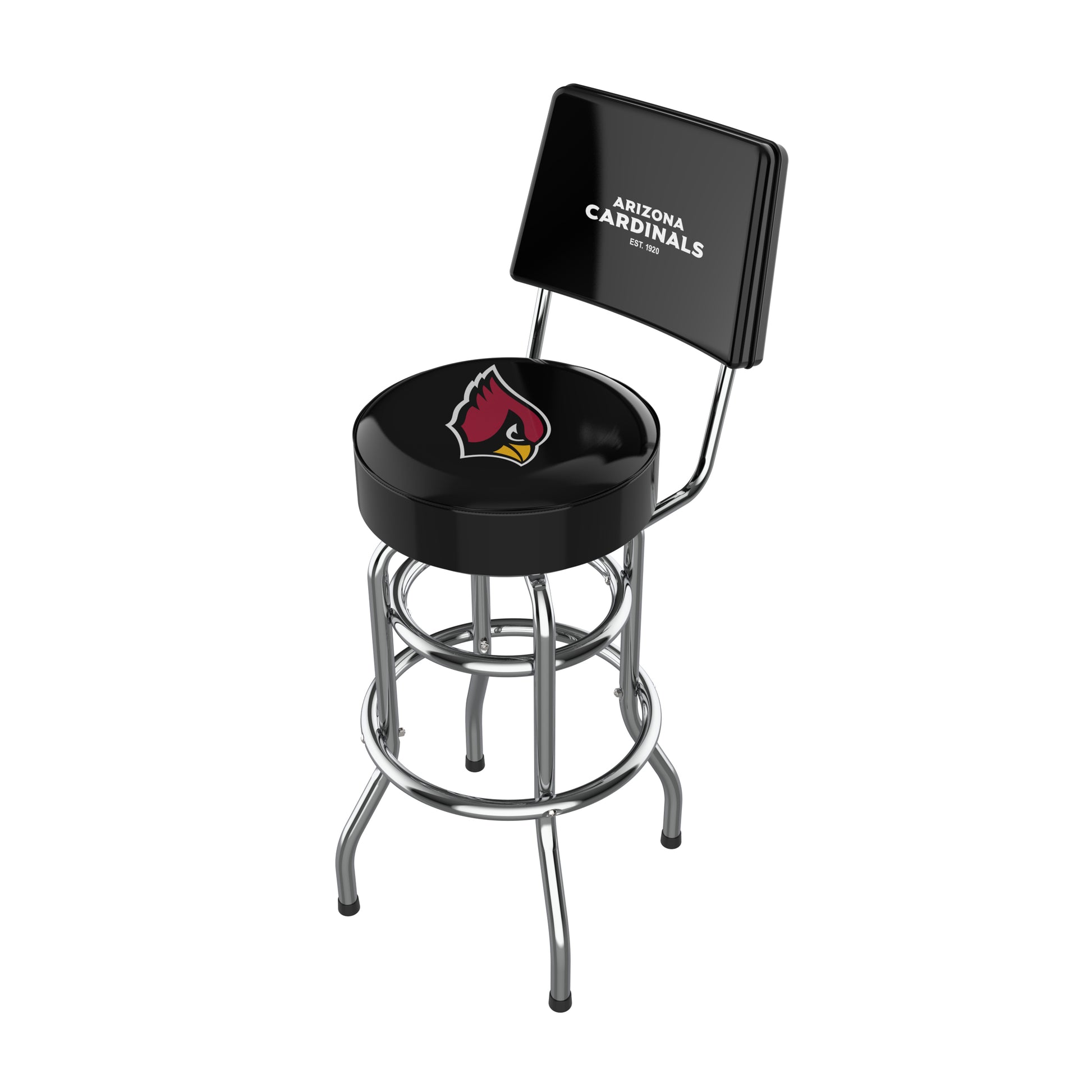 Arizona Cardinals Chrome Barstool