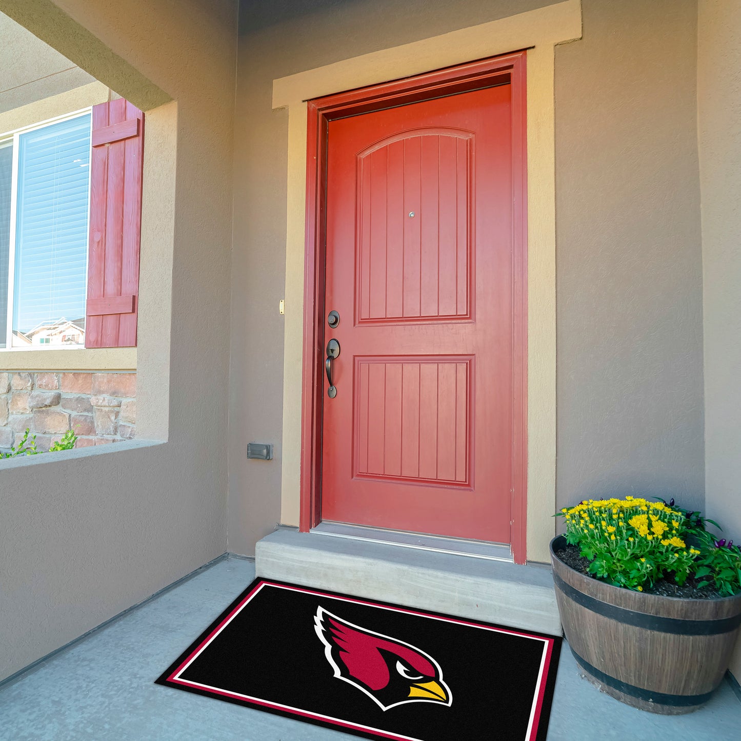Arizona Cardinals Front Door Mat