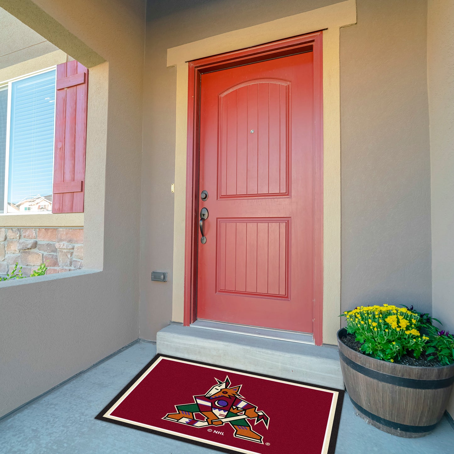 Arizona Coyotes Front Door Mat