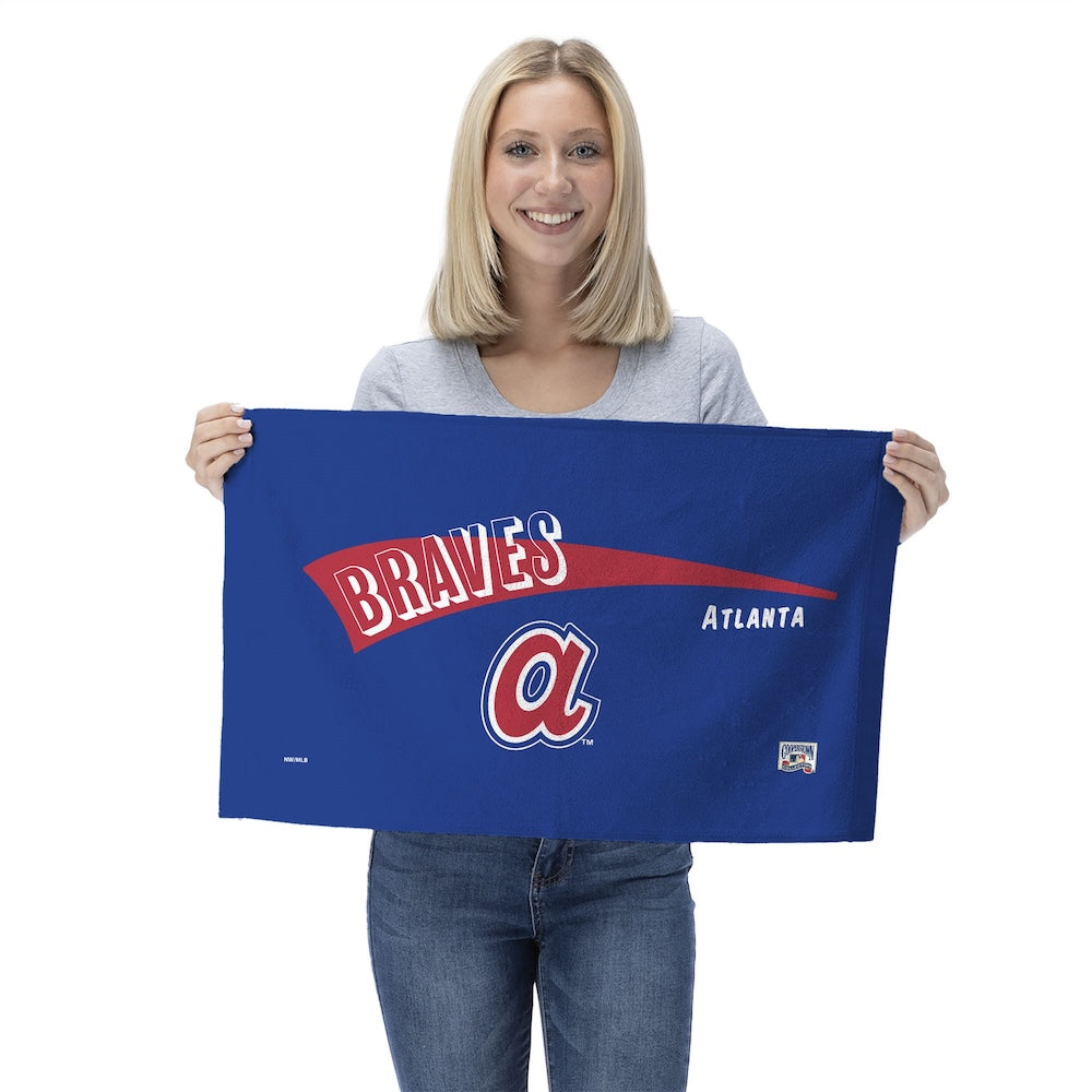 Atlanta Braves fan towel set