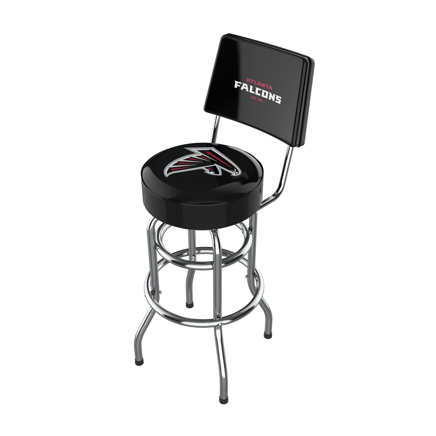 Atlanta Falcons Chrome Barstool