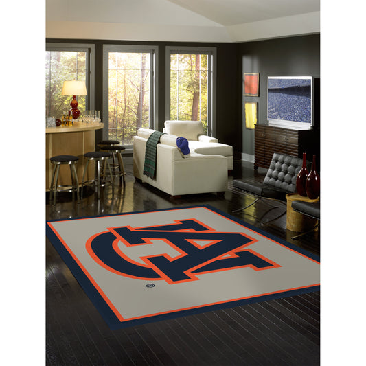Auburn Tigers spirit style area rug life