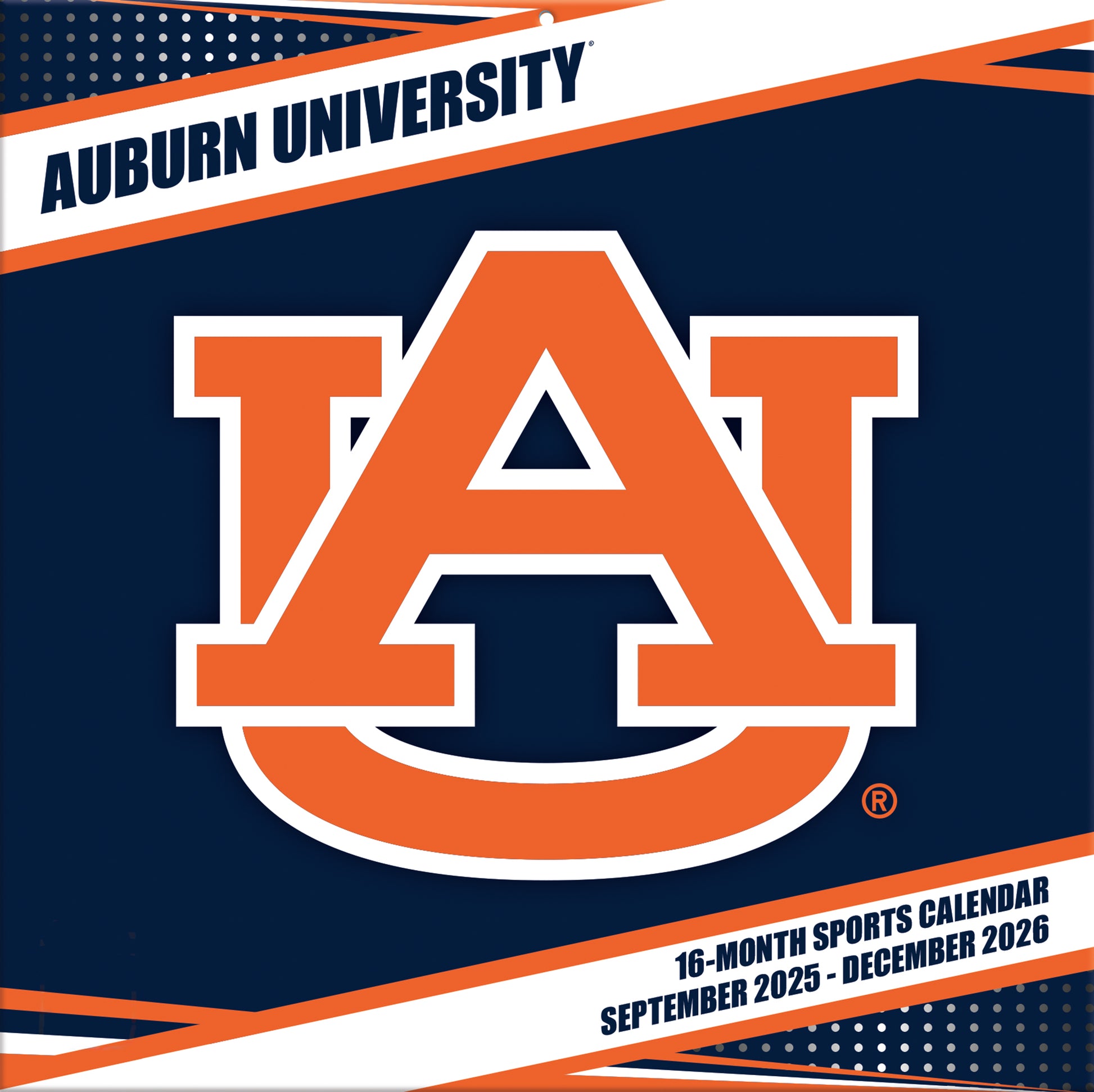Auburn Tigers Team Photos Wall Calendar