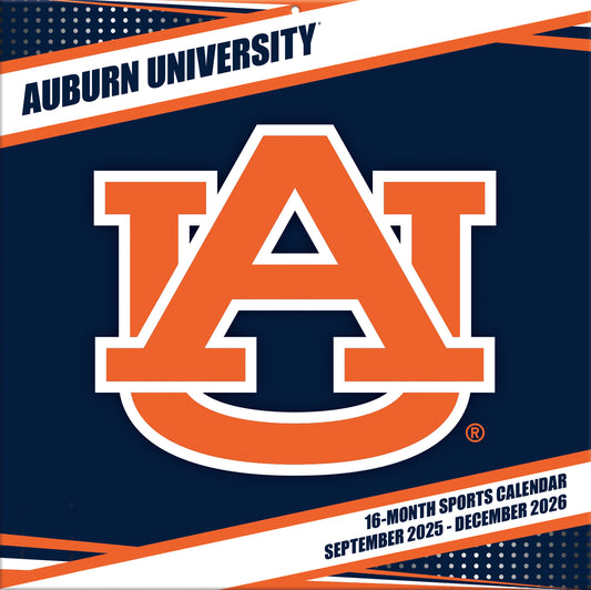 Auburn Tigers Team Photos Wall Calendar