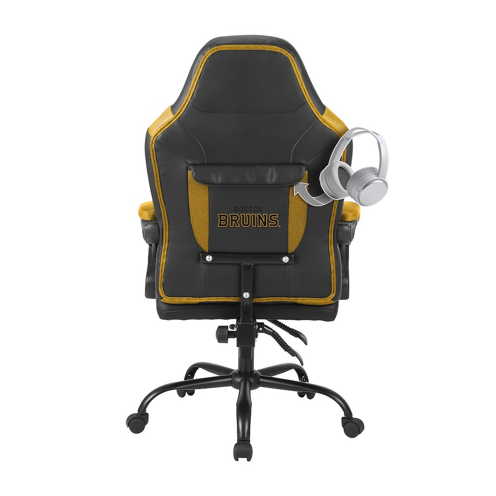 Boston Bruins Office Gamer Chair Back