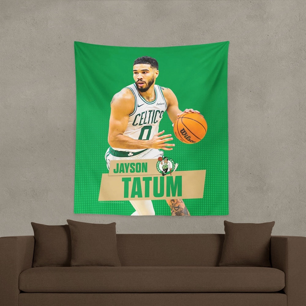 Boston Celtics Jayson Tatum wall hanging
