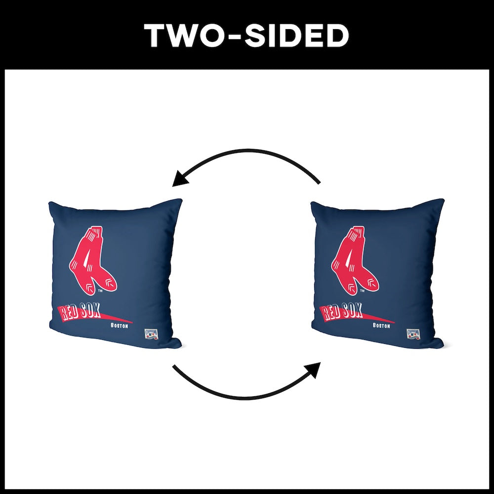 Boston Red Sox vintage throw pillow