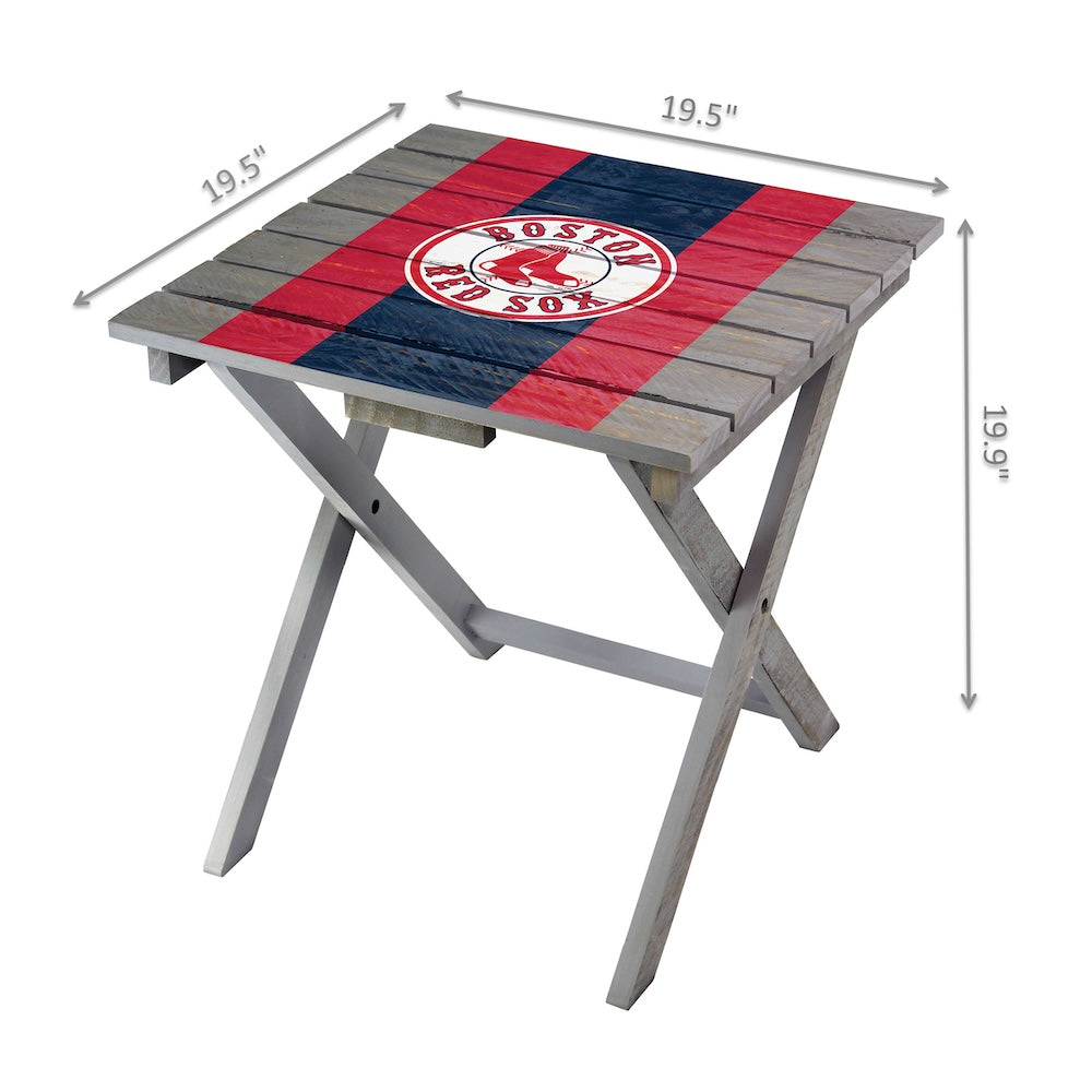 Boston Red Sox Adirondack Table Dimensions
