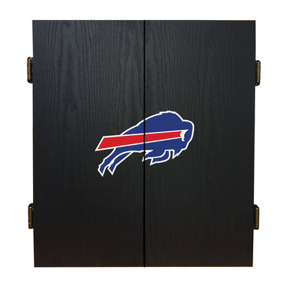 Buffalo Bills Dart Board Cabinet