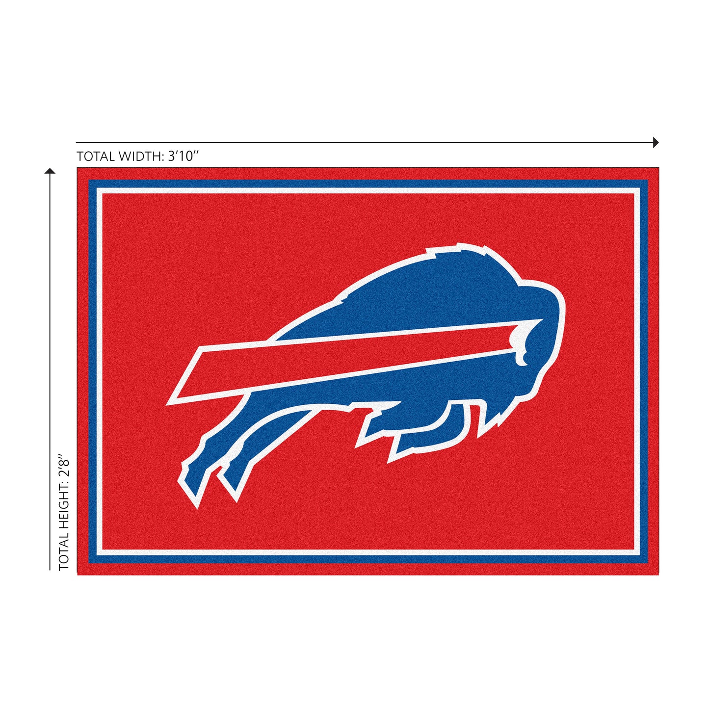Buffalo Bills Welcome Mat Dimensions