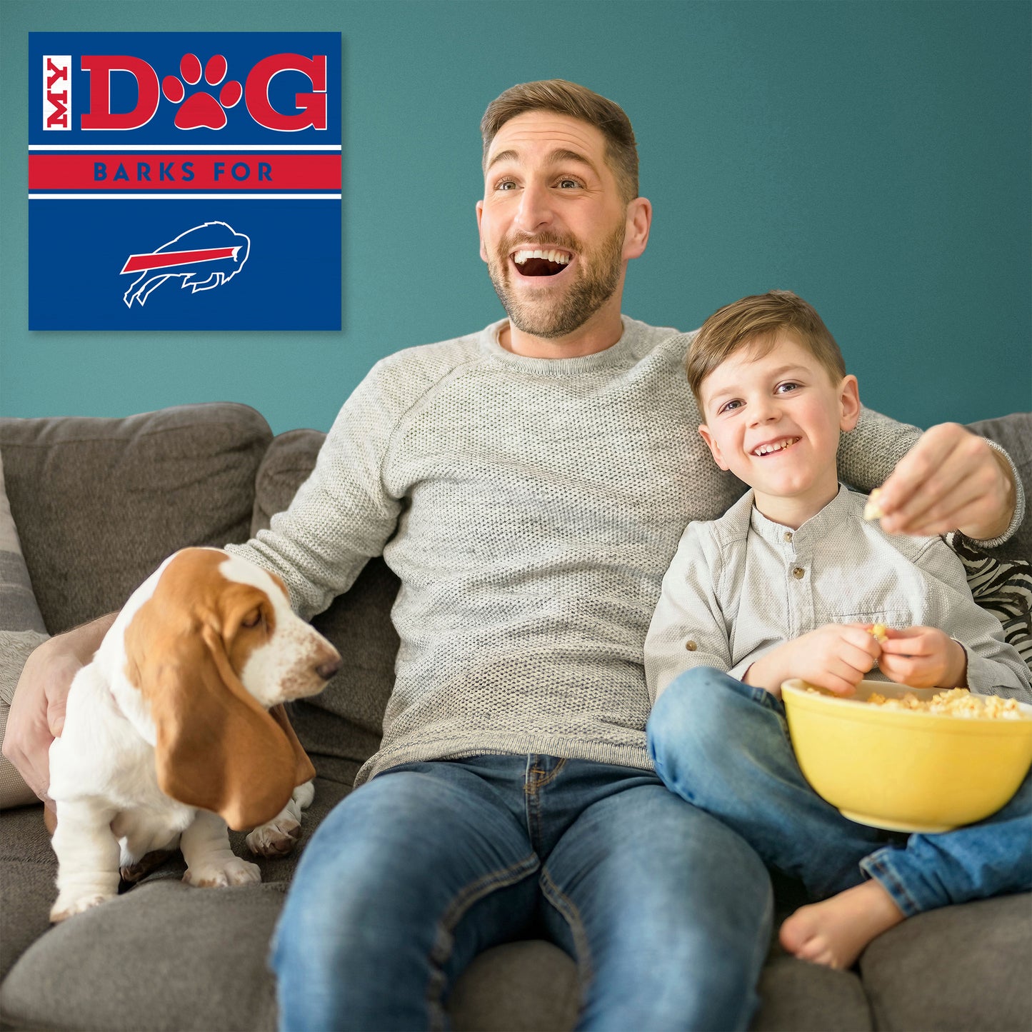 Buffalo Bills my dog art sign