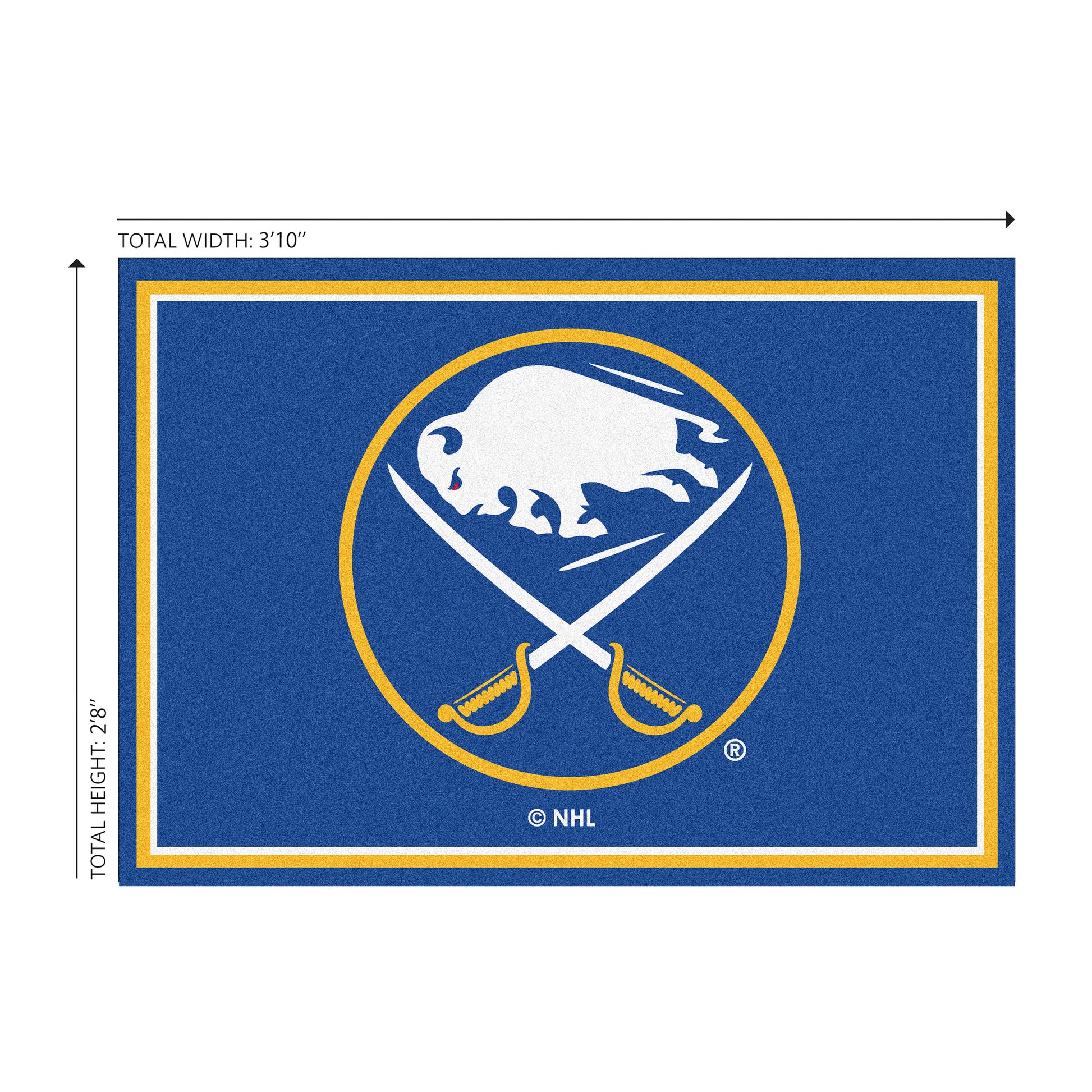 Buffalo Sabres Welcome Mat Dimensions