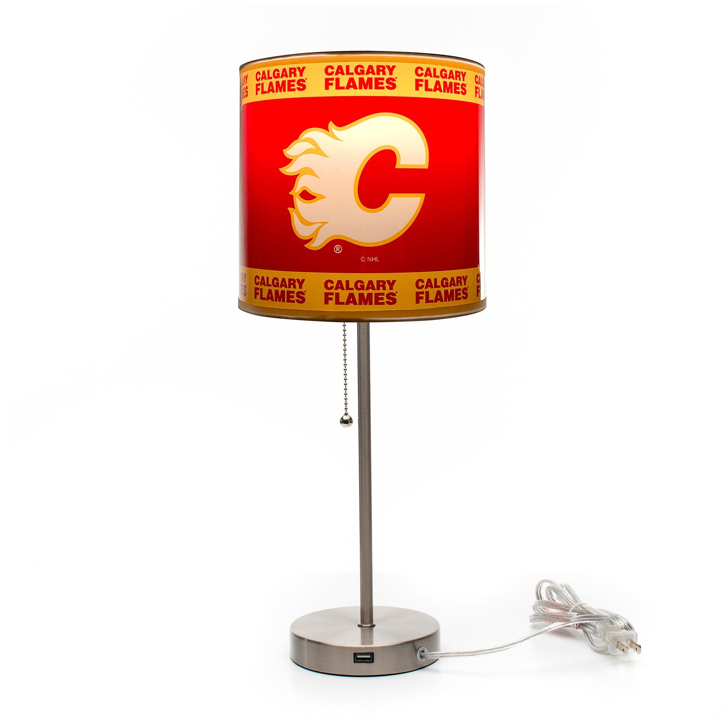 Calgary Flames table lamp