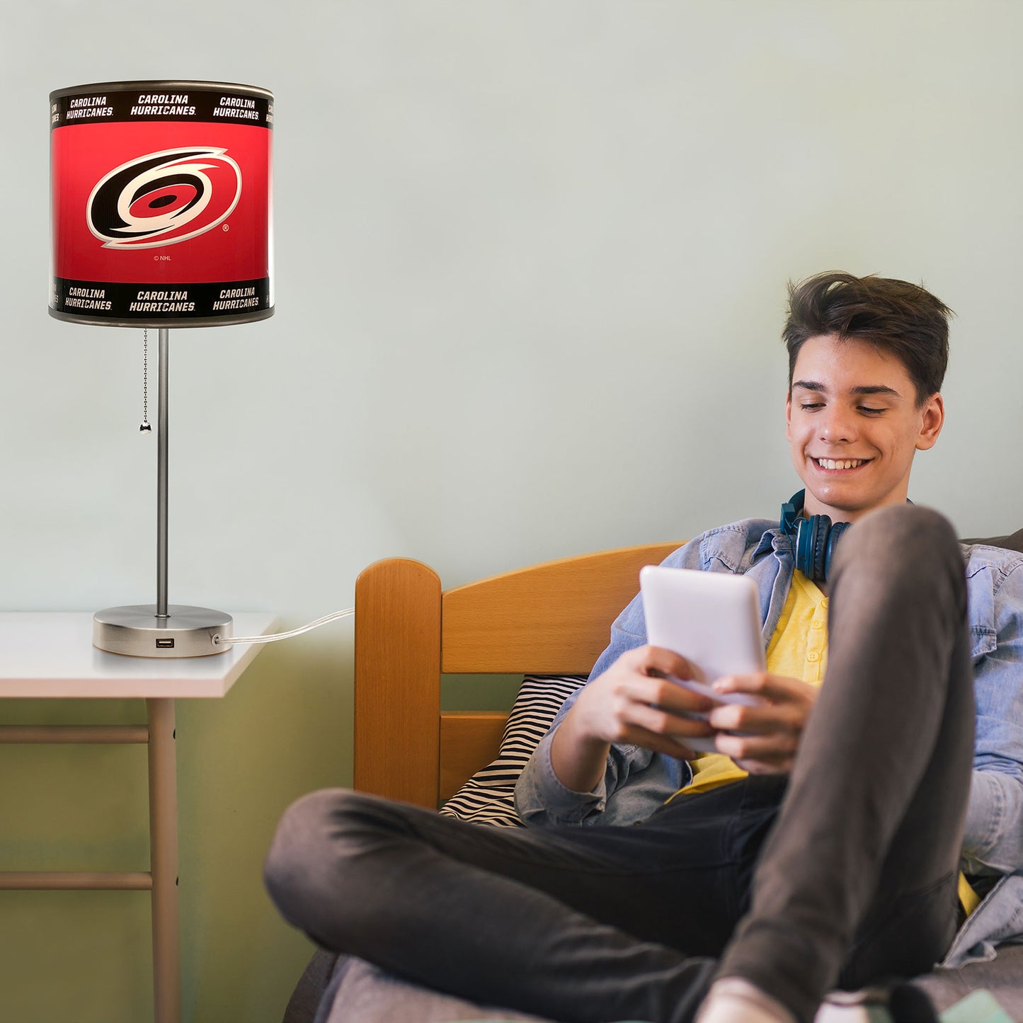 Carolina Hurricanes reading lamp